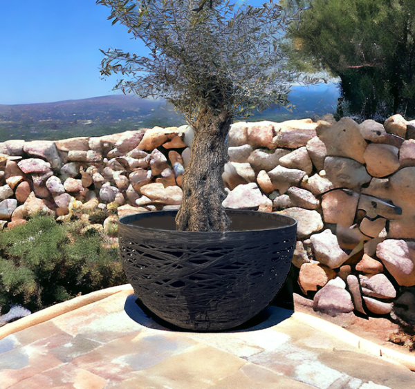 JARDINIERE 1/2 SPHERE