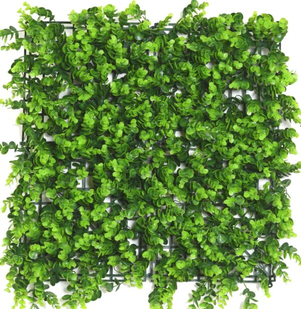 MUR FOND EUCALYPTUS 50*50 Artificiel