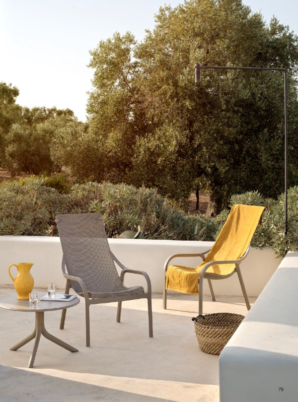Fauteuil Net lounge + appui tête – Image 8