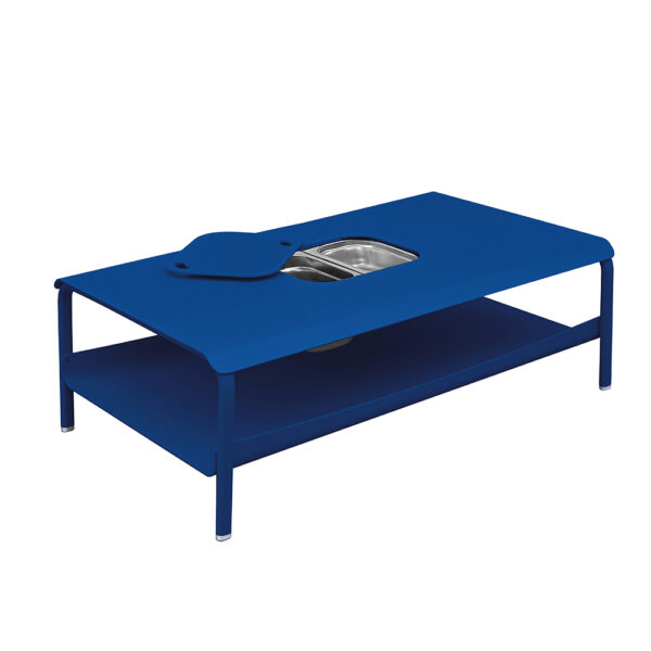 Table basse grand format avec Bacs - Espace Détente